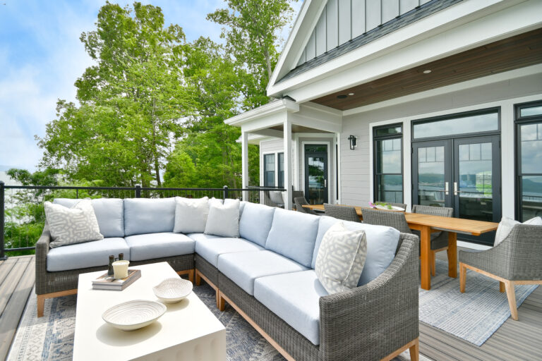 Spacious Outdoor Patio With Cozy Seating